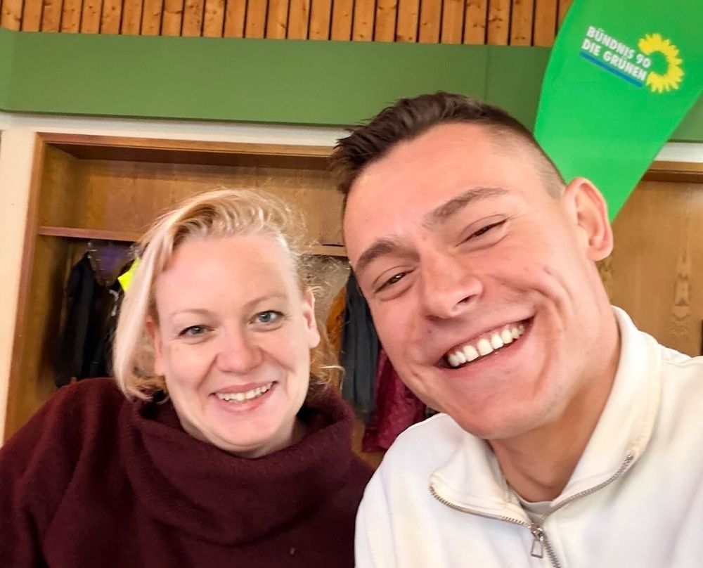 Das Bild zeigt Julia Frank und Sascha Meyer